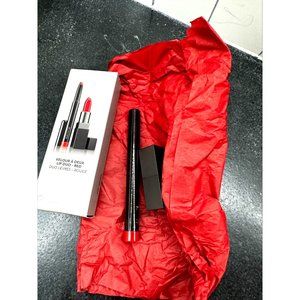 Laura Mercier Matte Lipstick DOMINATE & Velour Lovers Lip Duo  RED